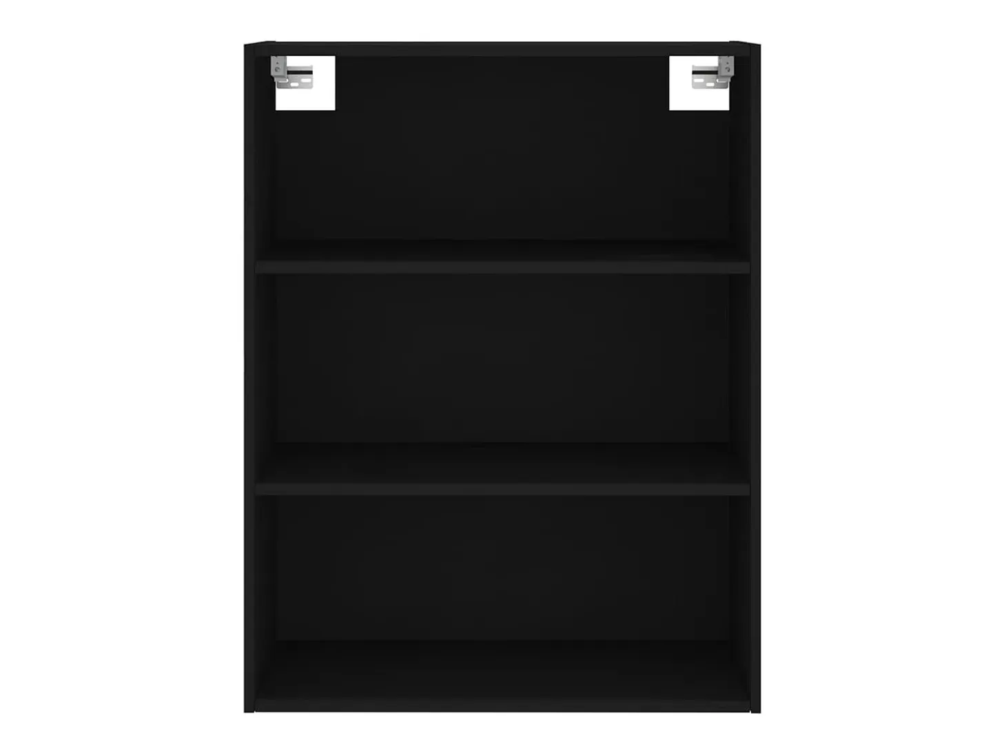 Aparador negro 69,5x32,5x180 cm madera de ingeniería