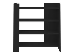 Aparador negro 73,5x35x75 cm madera de ingeniería