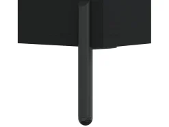 Aparador negro 34,5x34x90 cm Madera de ingeniería