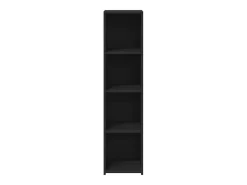Aparador negro 30x41x124 cm madera contrachapada