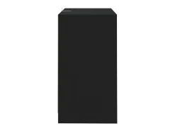 Aparador negro 70x41x75 cm Madera de ingeniería