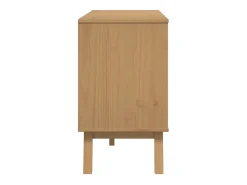 Aparador OLDEN marrón 114x43x73,5 cm madera maciza de pino