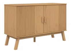 Aparador OLDEN marrón 114x43x73,5 cm madera maciza de pino