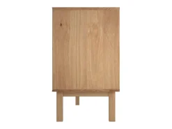 Aparador OTTA madera maciza pino marrón y gris 113,5x43x73 cm ES77918