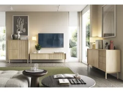 Aparador, roble Cremona, 103,5 x 121,8 x 39,5 cm