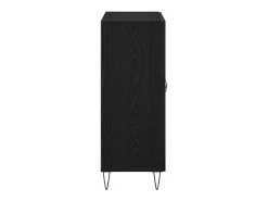 Aparador Roble negro 69.5 x 34 x 90 cm Madera contrachapada
