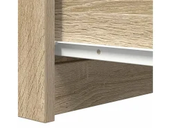 Aparador roble Sonoma 37,5x35x76 cm madera de ingeniería