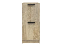 Aparador Roble Sonoma 30x30x70 cm Madera de ingeniería