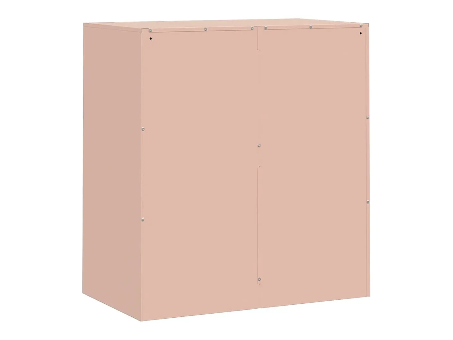 Aparador rosa 67x39x73 cm acero