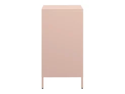 Aparador rosa 35x39x73,5 cm acero laminado en frío