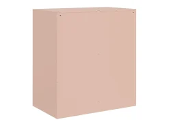 Aparador rosa 67x39x73 cm acero