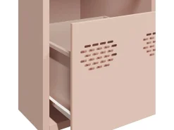 Aparador rosa 68x39x73,5 cm acero laminado en frío