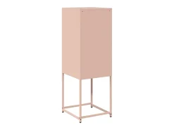 Aparador rosa 36x39x107 cm acero laminado en frío