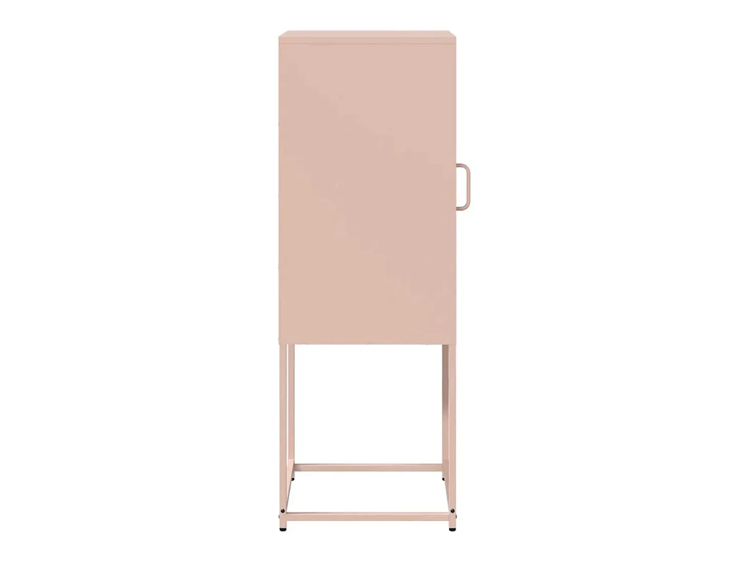 Aparador rosa 36x39x107 cm acero laminado en frío