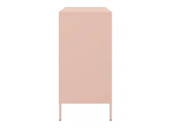 Aparador rosa 68x39x79 cm acero