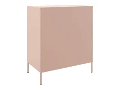 Aparador rosa 68x39x79 cm acero