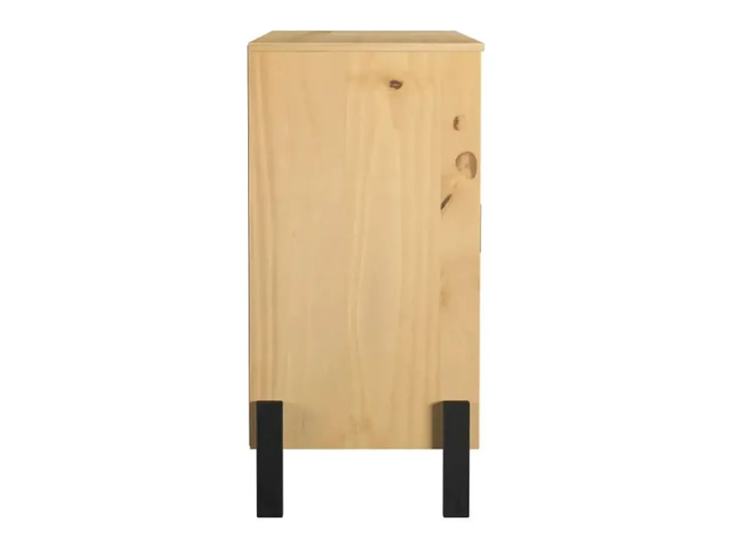 Aparador Soleá 2 puertas + 4 cajones natural 81x138x40 cm