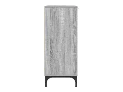 Aparador Sonoma Gris 89,5 x 33 x 82 cm Madera de Ingeniería