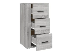 Aparador Sonoma gris 40x33x70 cm Madera de ingeniería