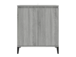 Aparador Sonoma gris 60x35x70 cm Madera de ingeniería