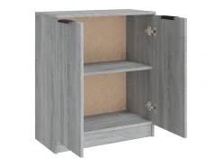 Aparador Sonoma gris 60x30x70 cm Madera de ingeniería