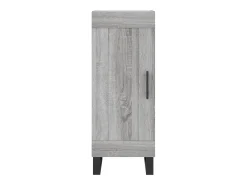 Aparador Sonoma gris 34,5x34x90 cm Madera de ingeniería