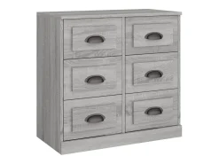 Aparador Sonoma gris 70x35,5x67,5 cm madera de ingeniería