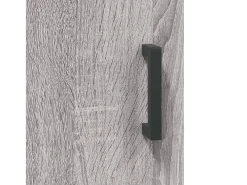 Aparador Sonoma gris 69,5x34x90 cm madera de ingeniería