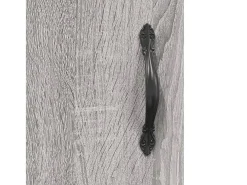 Aparador Sonoma gris 69,5x34x90 cm madera de ingeniería