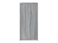 Aparador Sonoma gris 79x38x80 cm madera de ingeniería