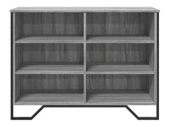 Aparador Sonoma gris 101x35,5x74,5 cm madera de ingeniería