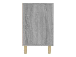 Aparador Sonoma gris 100x36x60 cm madera de ingeniería