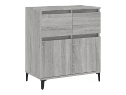 Aparador Sonoma gris 60x35x70 cm Madera de ingeniería