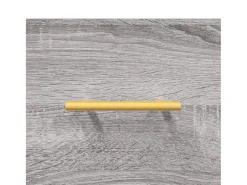 Aparador Sonoma gris 100x36x60 cm madera de ingeniería