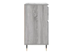 Aparador Sonoma gris 60x35x70 cm Madera de ingeniería