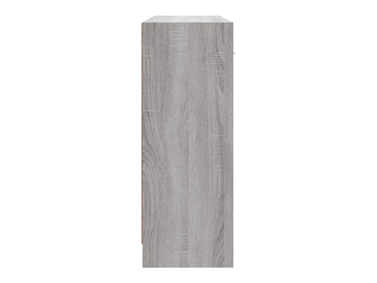 Aparador Sonoma gris 91x28x75 cm madera de ingeniería