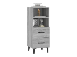 Aparador Sonoma gris 34,5x34x90 cm Madera de ingeniería