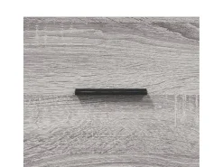 Aparador Sonoma gris 69,5x34x90 cm madera de ingeniería