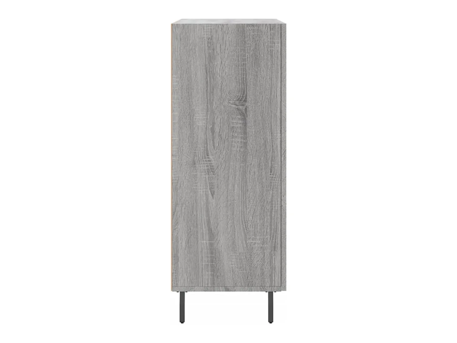 Aparador Sonoma gris 69,5x34x90 cm madera de ingeniería