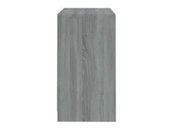Aparador Sonoma gris 70x41x75 cm Madera de ingeniería