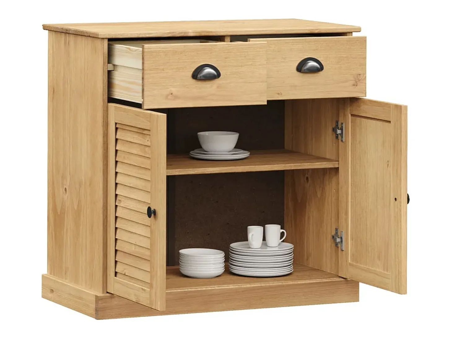 Aparador VIGO con cajones 78x40x75 cm madera maciza de pino