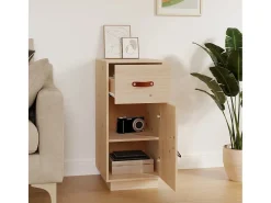 Aparador 34x40x75 cm Madera maciza de pino