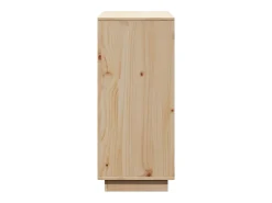 Aparador 110,5x35x80 cm Madera maciza de pino