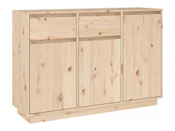 Aparador 110x34x75 cm madera maciza de pino