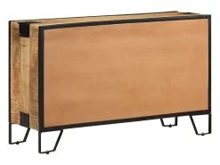 Aparador 100x31x60 cm Madera maciza de mango en bruto