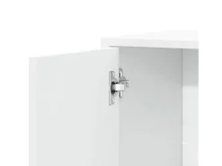 Aparadores 2 piezas blanco 60x31x70 cm madera de ingeniería