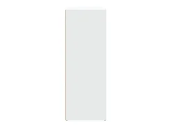Aparadores 2 piezas blanco 60x31x84 cm madera de ingeniería