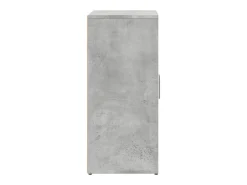 Aparadores 2 piezas gris hormigón 60x31x70 cm madera de ingeniería