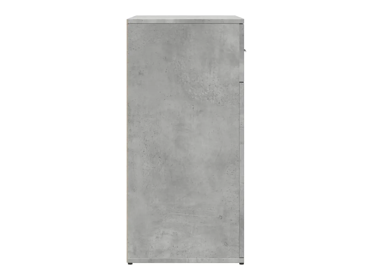 Aparadores 2 piezas gris hormigón 79x38x80 cm madera de ingeniería