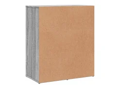Aparadores 2 piezas gris sonoma 60x31x70 cm madera de ingeniería
